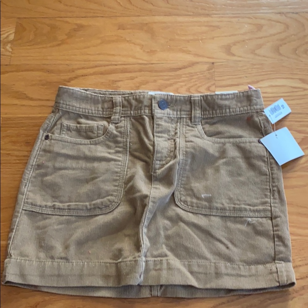 New Youth Girls Velvet Skirt